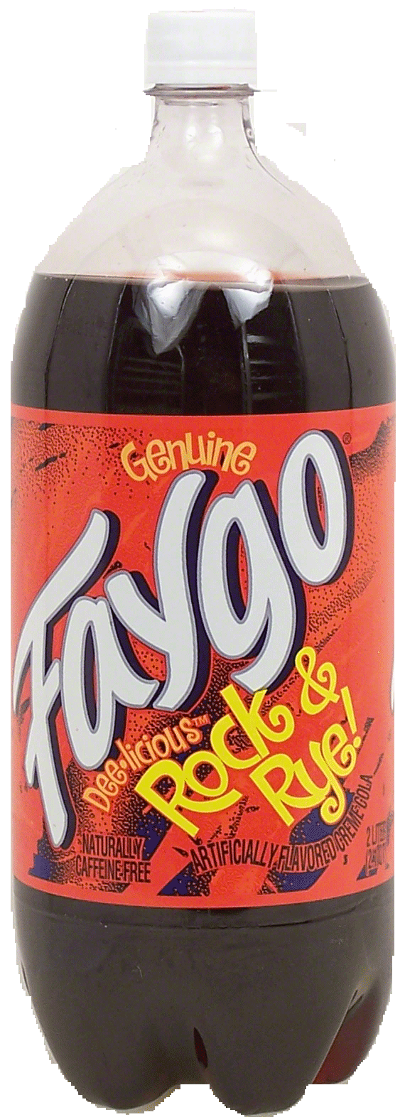 Faygo Rock & Rye flavored creme cola, caffeine free Full-Size Picture